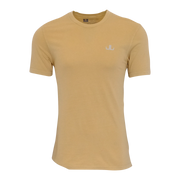 LAKE&LURE DOCK THOUGHTS COTTON TEE - UNISEX - GOLDEN WHEAT