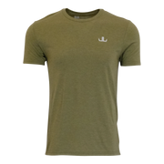 LAKE&LURE DOG DAYS BLEND TEE - UNISEX - OLIVE GREEN