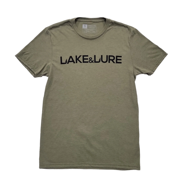 LAKE&LURE BRONCO PUP COTTON TEE - UNISEX -  OLIVE YOU GREEN