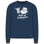 Life is Good Women's Mele Kalikimaka Crusher Light Long Sleeve Tee