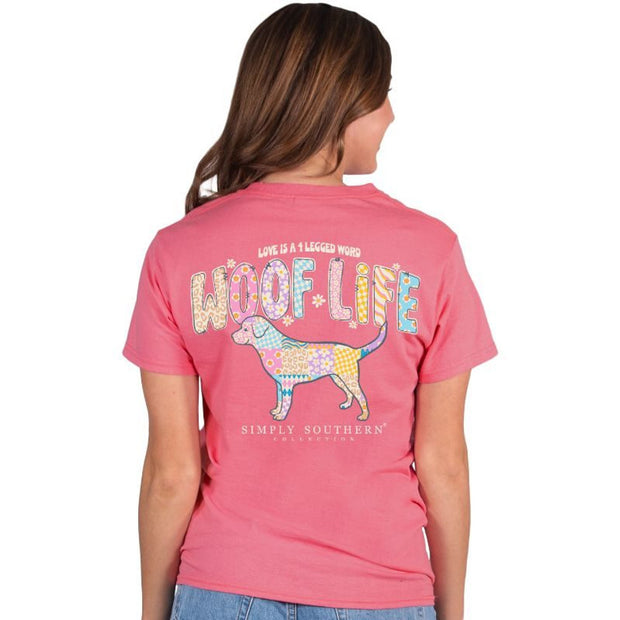 Simply Southern Woof Life Short Sleeve Shirt