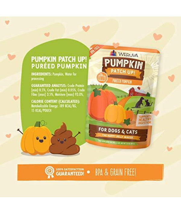 Weruva Pureed Pumpkin Patch Up - Dog & Cat Supplement