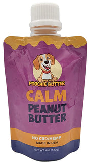 Poochie Butter CALM Dog Safe Peanut Butter Dog Treat