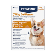 PetArmor 7 Way De-Wormer Flavored Chewable for Dogs