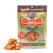 Gaines Family Farmstead Chicken Wrapped Sweet Potato Bones Dog Treats - 8 Oz