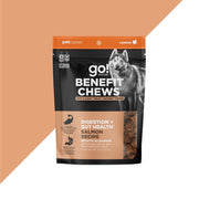 Petcurean Go! BENEFIT CHEWS DIGESTION + GUT HEALTH SALMON DOG TREATS