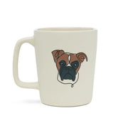 Ground & Hounds Artist Series: Boxer Ceramic Mug