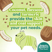 Honest to Goodness Way to Glow Skin & Coat Dog Treats - 8 Oz