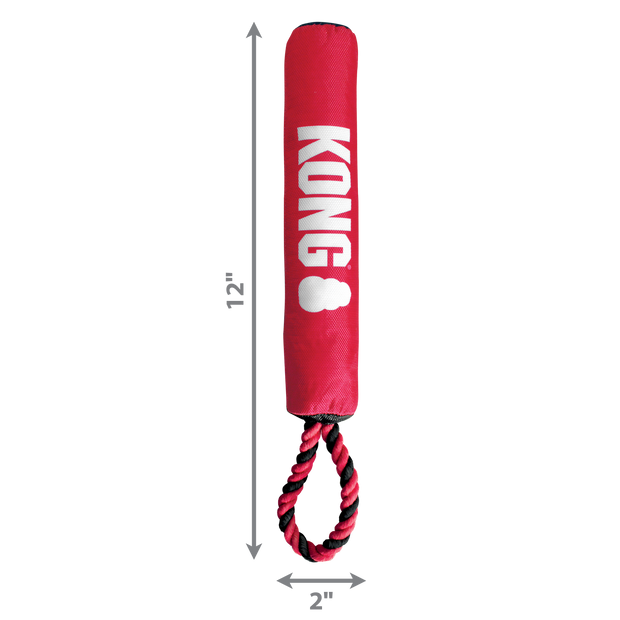 Kong Signature Stick with Rope Dog Toy