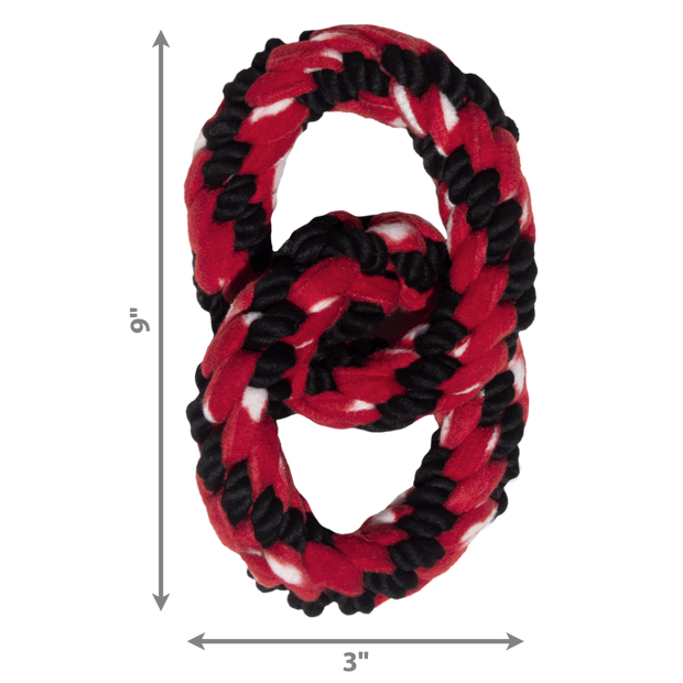 Kong Rope Signature Double Ring Tug Dog Toy