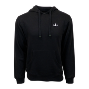 LAKE&LURE Paddle Crew Summit Unisex Fleece Hoodie- Deep Black