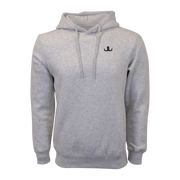 LAKE&LURE Paddle Crew Ridgeline Unisex Fleece Hoodie- Heather Gray