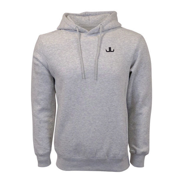 LAKE&LURE Paddle Crew Ridgeline Unisex Fleece Hoodie- Heather Gray