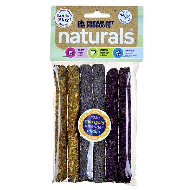 PREVUE Natural Flower Chew Sticks Small Animal Chew