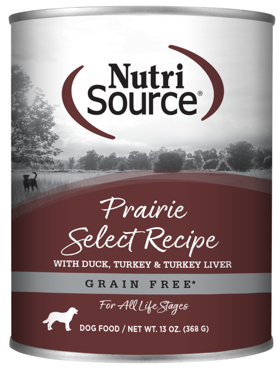 NUTRI SOURCE Prairie Select Recipe Canned Dog food