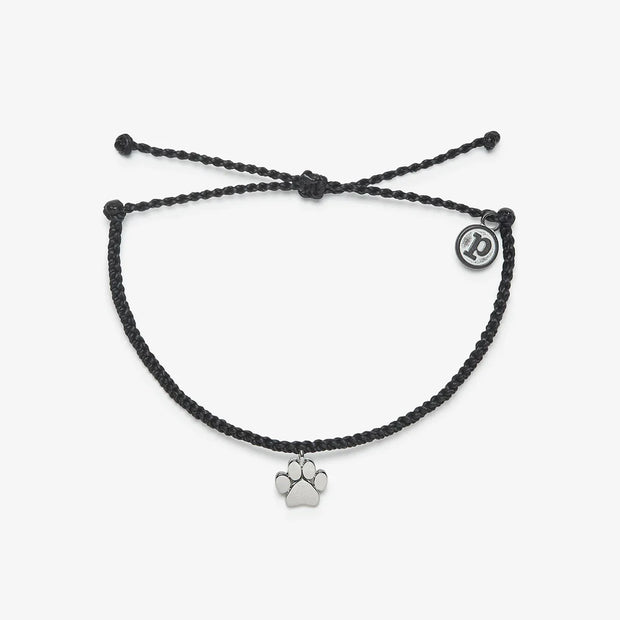 Pura Vida Best Friends Animal Society Paw Print Charm Bracelet