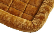 Midwest Quiet Time Cinnamon Sheepskin Pet Bed -Various Sizes