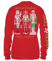 Simply Southern Nuts Red Long Sleeve Shirt - CLEARANCE