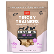 Cloud Star Tricky Trainers Beef Liver Freeze Dried Dog Treats