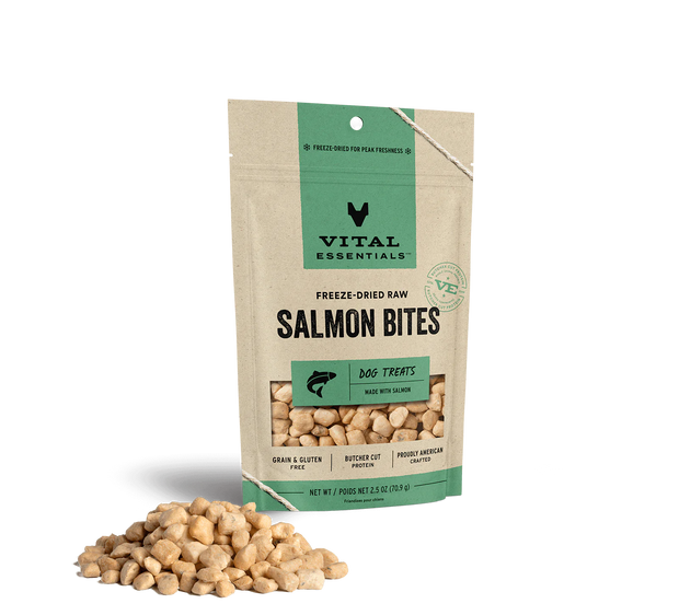 VITAL ESSENTIALS Freeze Dried Wild Salmon Dog Treats