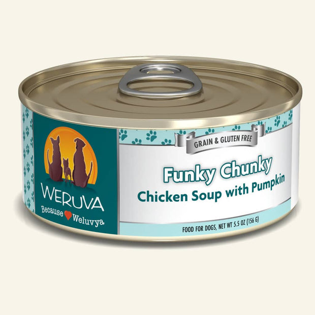 Weruva Classic Funky Chunky Chicken & Pumpkin Dog Food