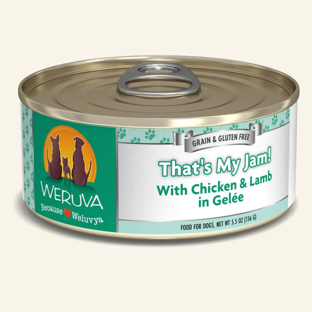 Weruva Classic That's My Jam Chicken & Lamb Dog Food