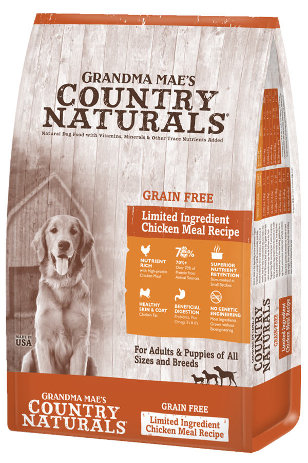 COUNTRY NATURALS Limited Ingredient Grain Free Chicken Entree Dog Food