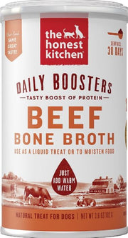 The Honest Kitchen Daily Boosters Beef & Turmeric Instant Bone Broth Topper