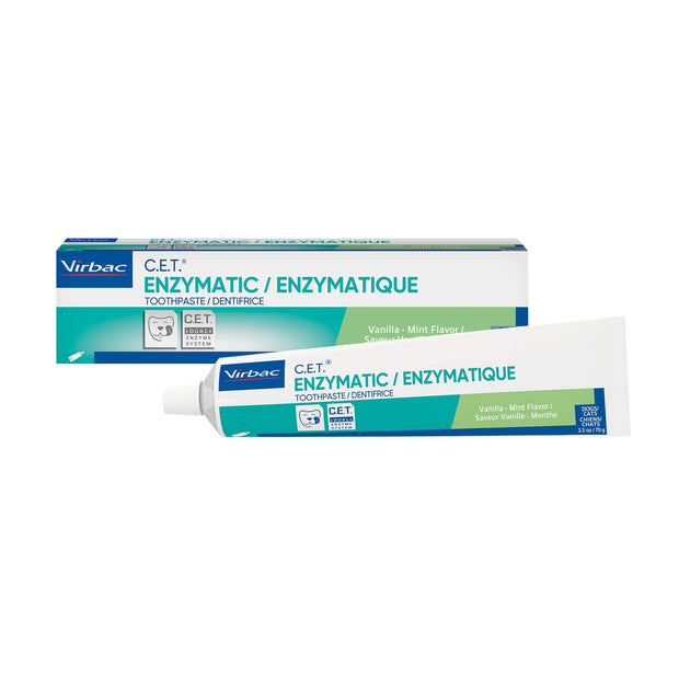 C.E.T. Enzymatic Toothpaste for Dogs and Cats 2.5 Oz- 70 GM