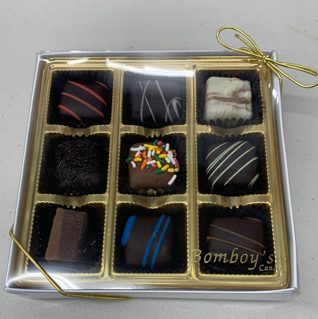 Bomboys Candy Chocolate Truffle 9 piece Gift Box