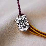 Pura Vida  Gryffindor House Charm Merlot Bracelet