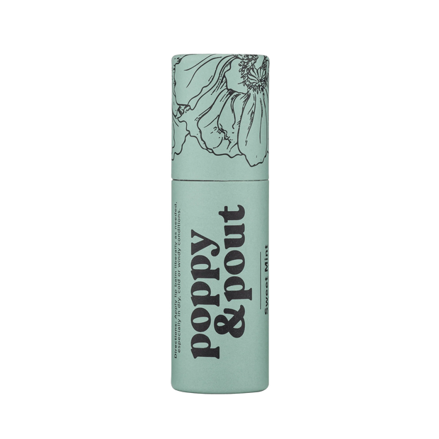 Poppy & Pout Sweet Mint Lip Balm