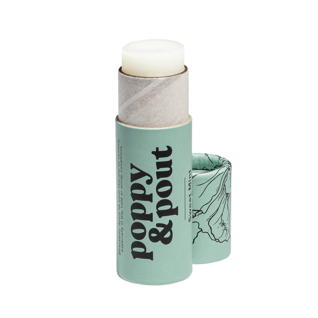 Poppy & Pout Sweet Mint Lip Balm