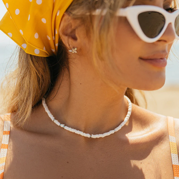 Pura Vida Puka Shell Choker Necklace