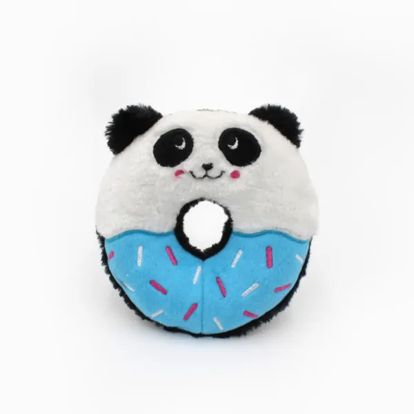 ZIPPY PAWS Donutz Buddies Panda Medium Dog Toy